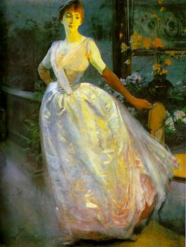 保羅 艾伯特 貝納爾 Portrait of Madame Roger Jourdain 保羅 艾伯特 貝納爾 Portrait of Madame Roger Jourdain